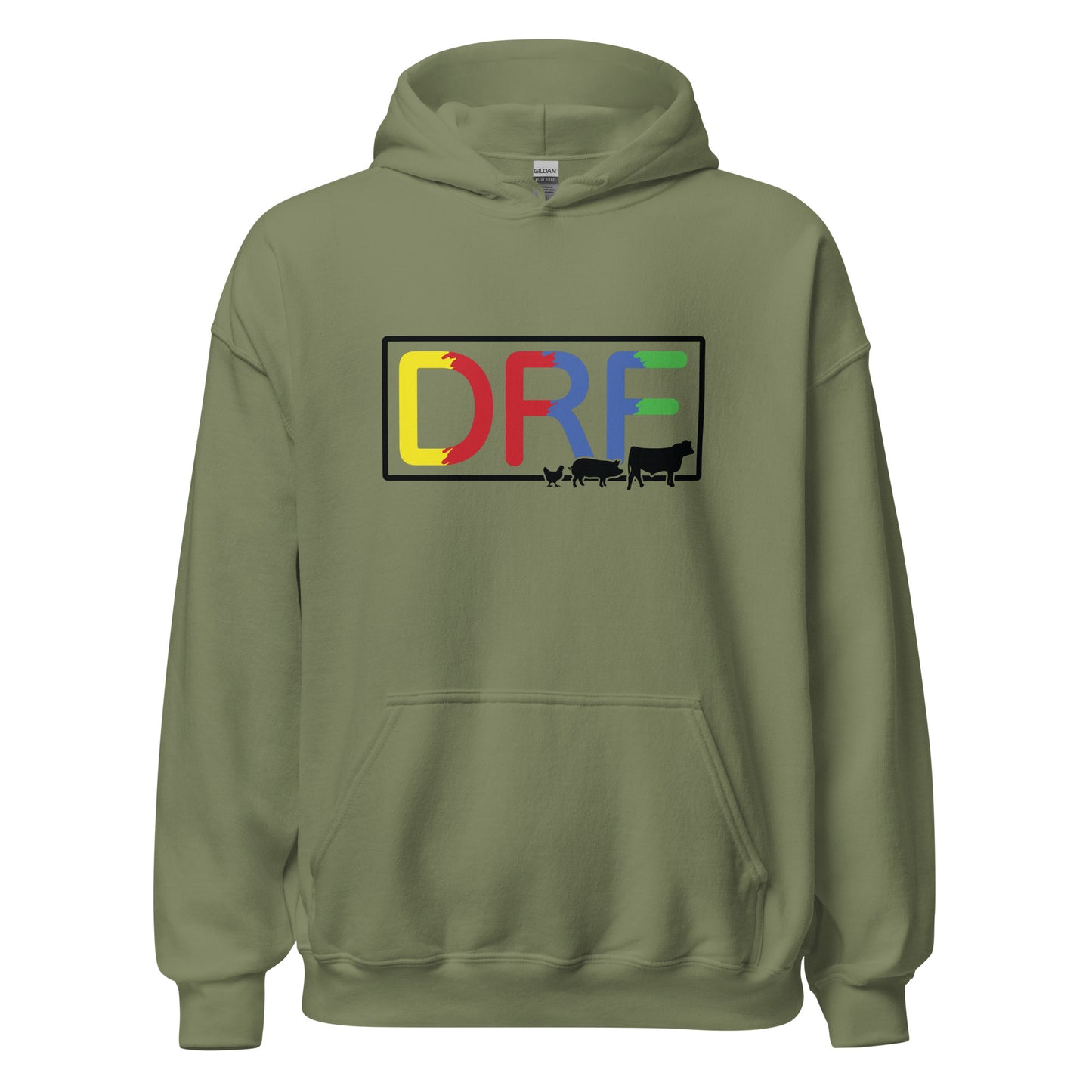 DRF Abbreviated Logo Unisex Hoodie