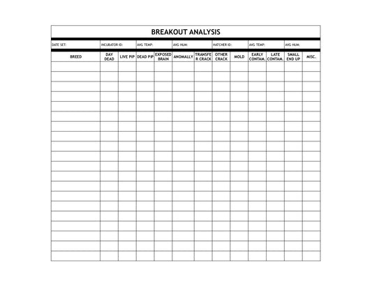 Breakout Analysis Worksheet