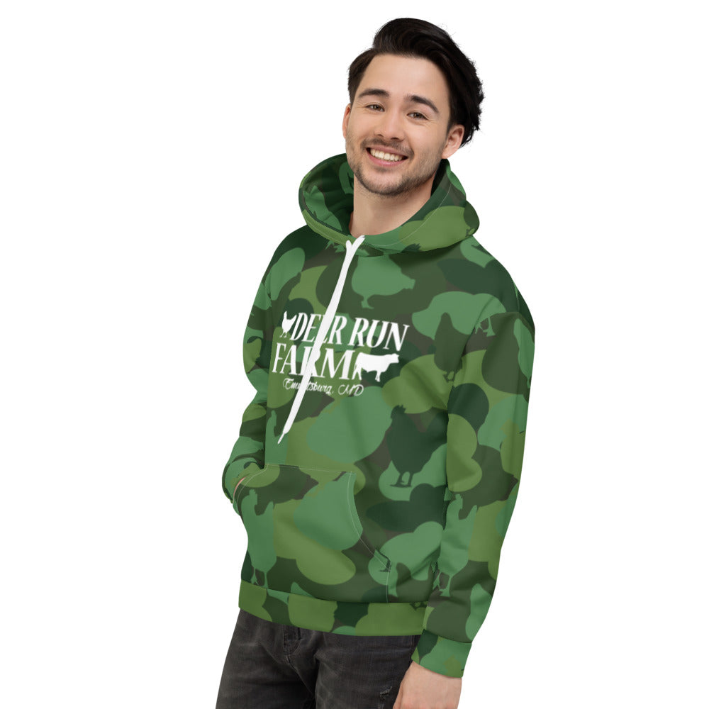 Unisex Chicken Camo Hoodie