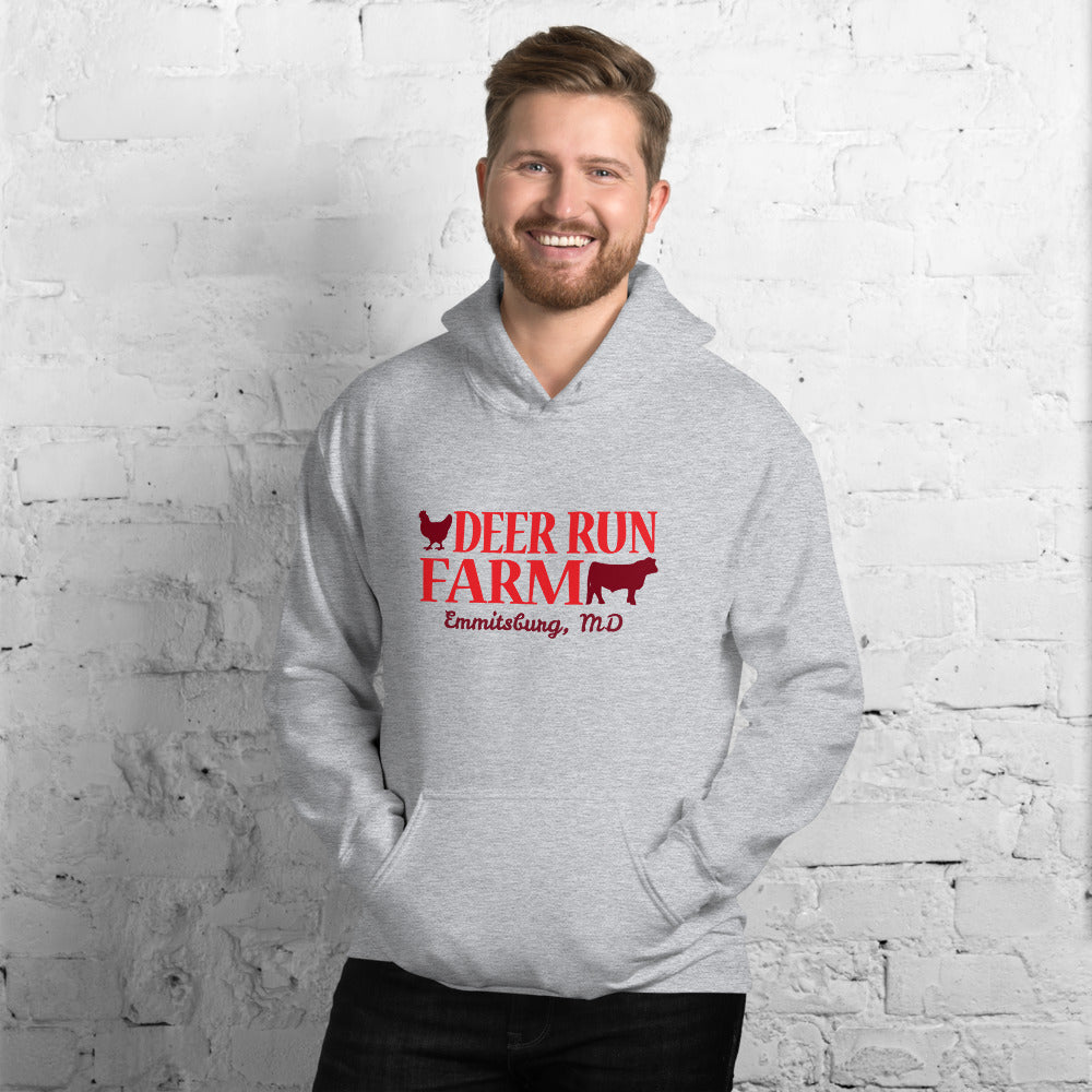 Unisex Deer Run Farm Hoodie