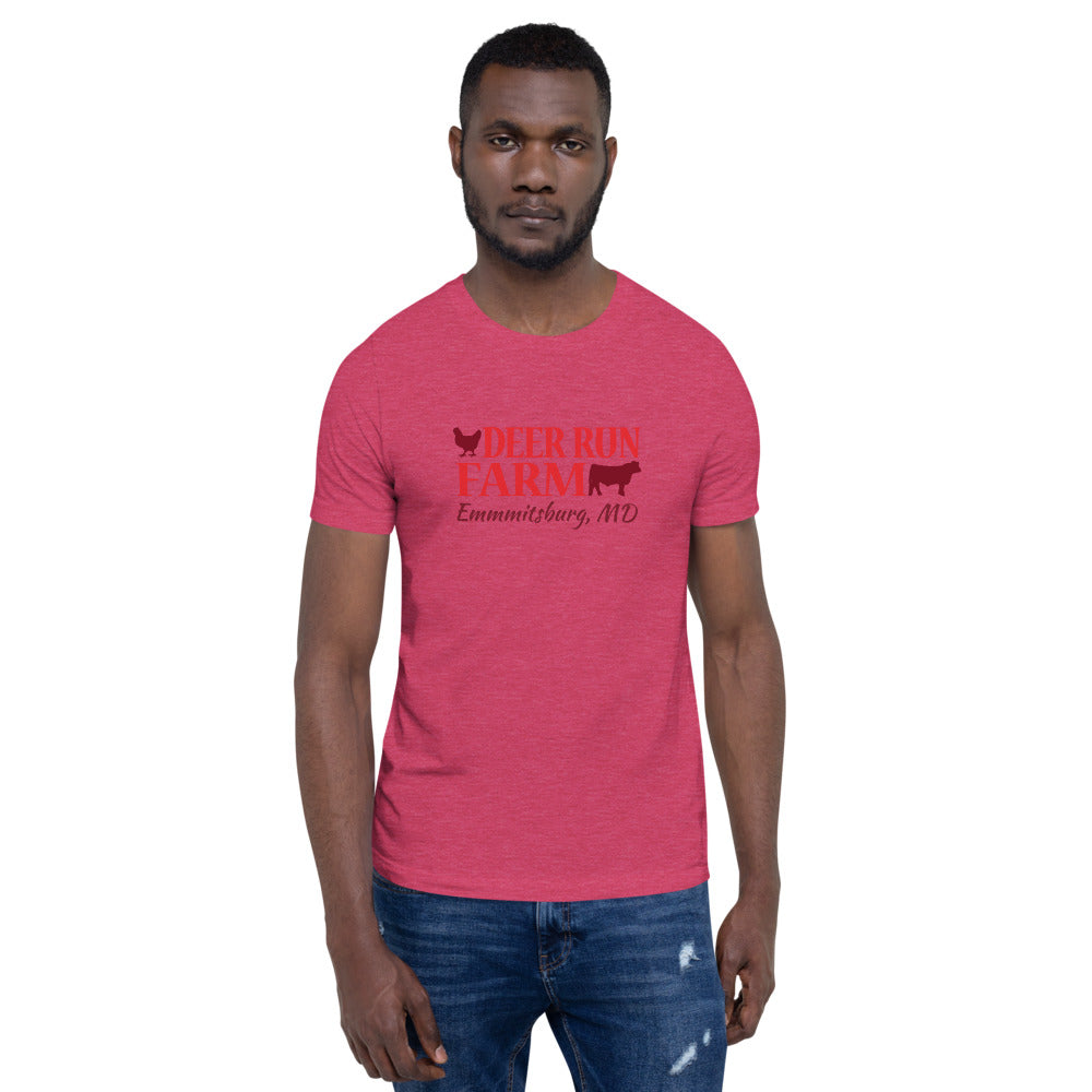 Short-Sleeve Unisex Deer Run Farm T-Shirt