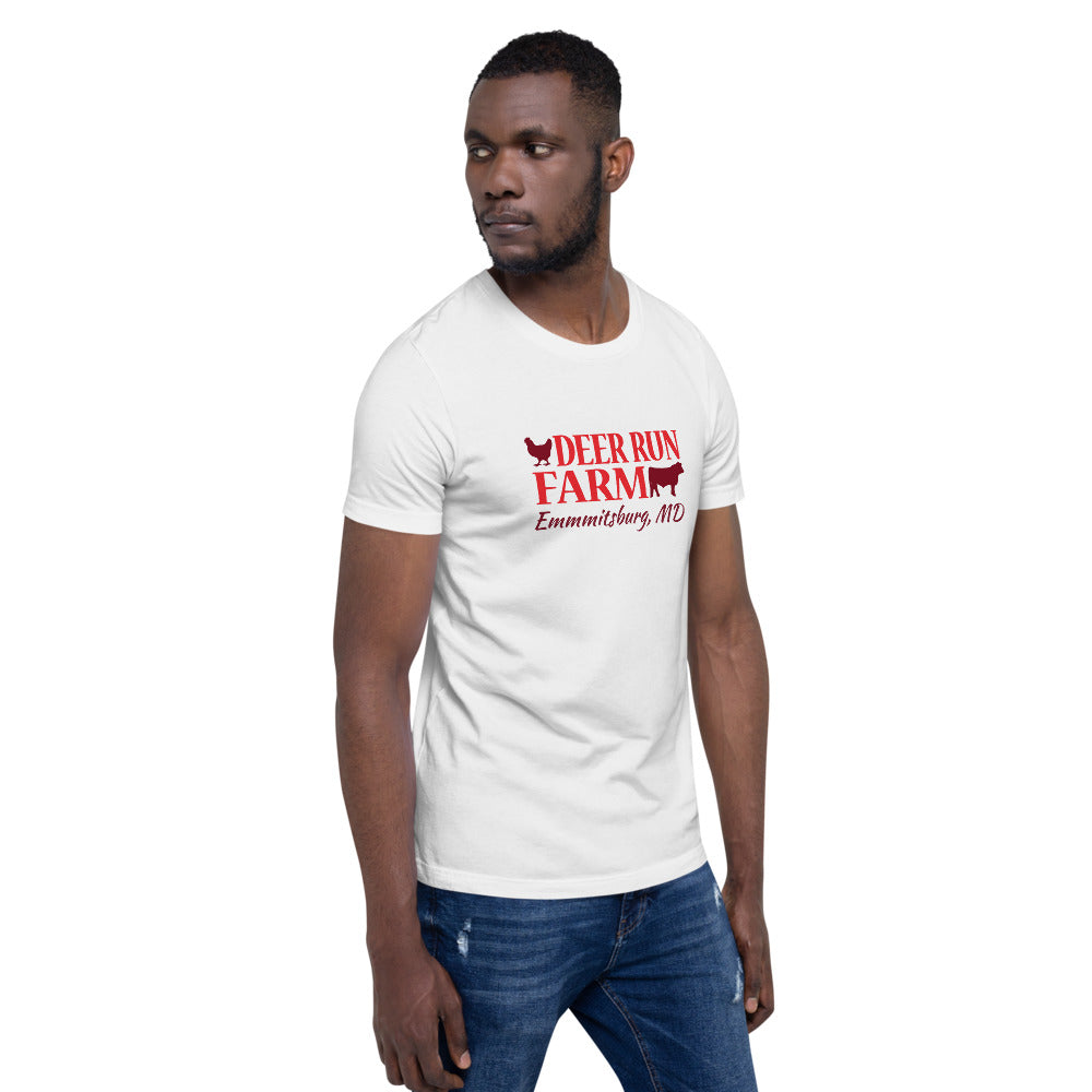 Short-Sleeve Unisex Deer Run Farm T-Shirt