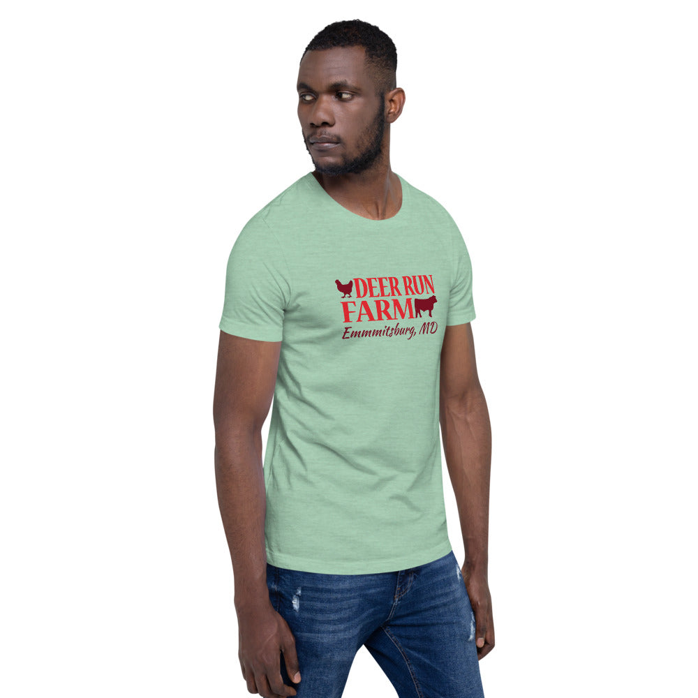 Short-Sleeve Unisex Deer Run Farm T-Shirt