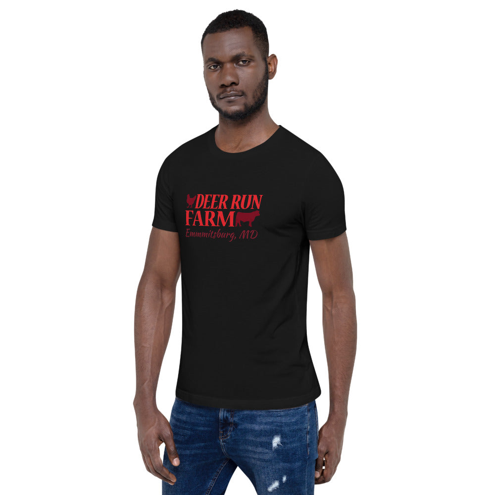 Short-Sleeve Unisex Deer Run Farm T-Shirt