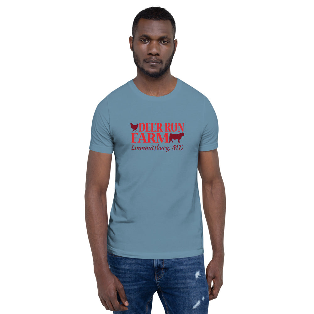 Short-Sleeve Unisex Deer Run Farm T-Shirt