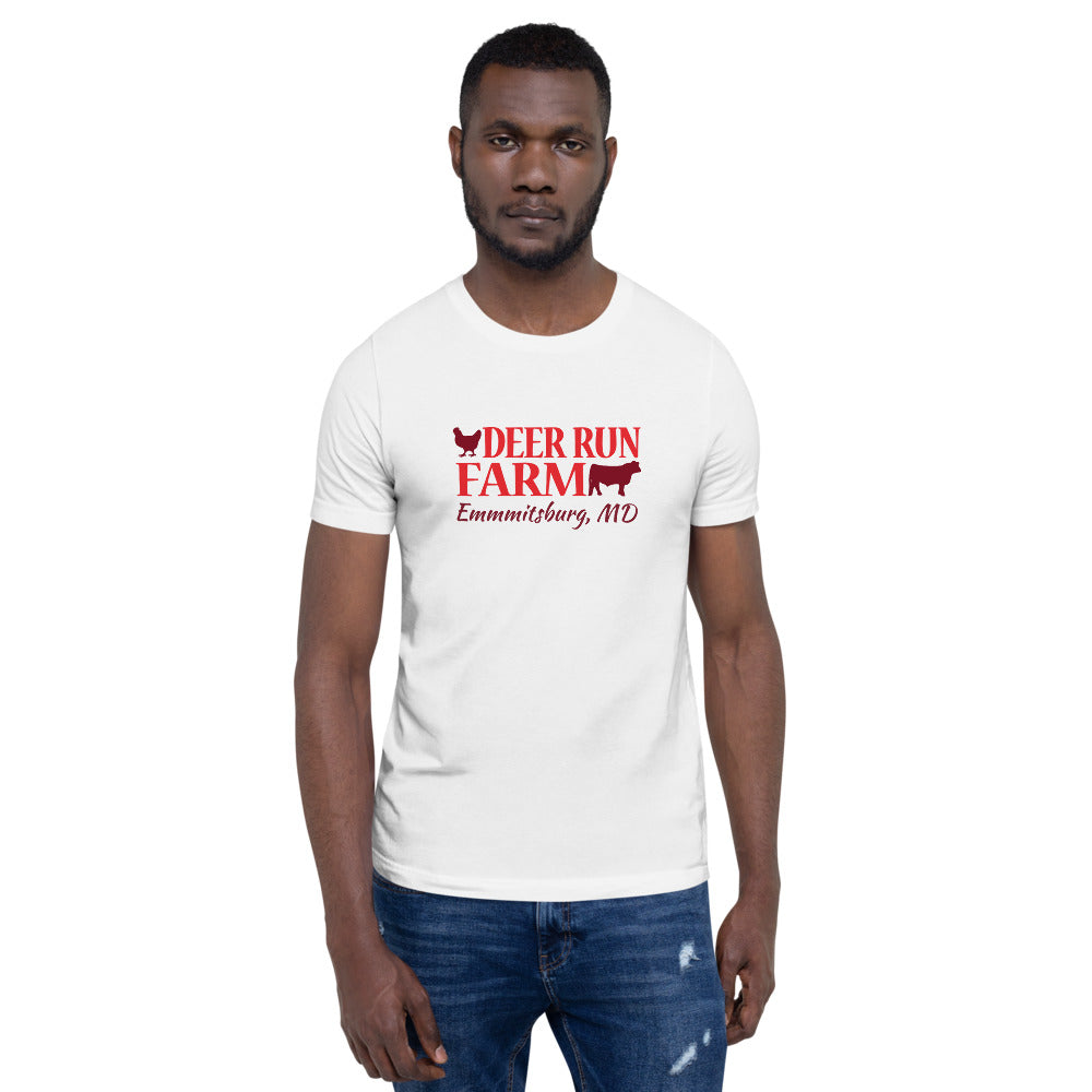 Short-Sleeve Unisex Deer Run Farm T-Shirt