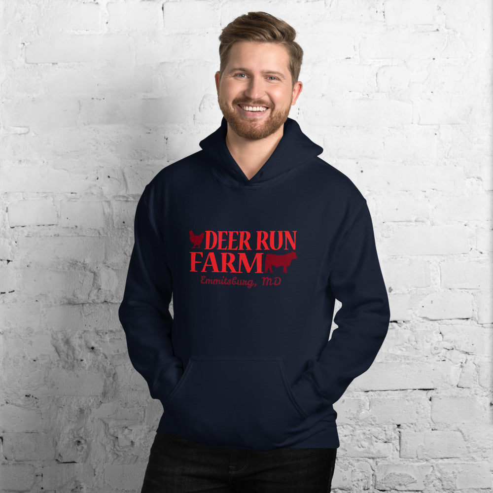 Unisex Deer Run Farm Hoodie