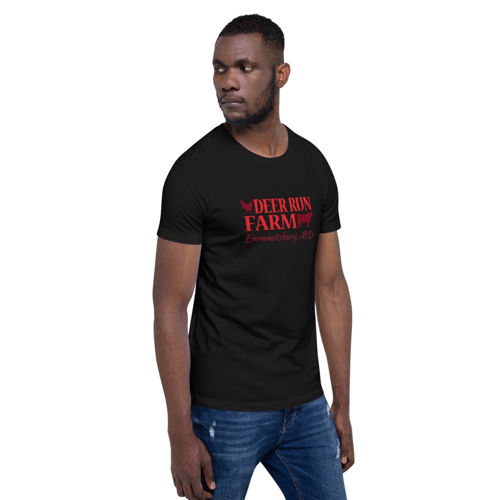 Short-Sleeve Unisex Deer Run Farm T-Shirt