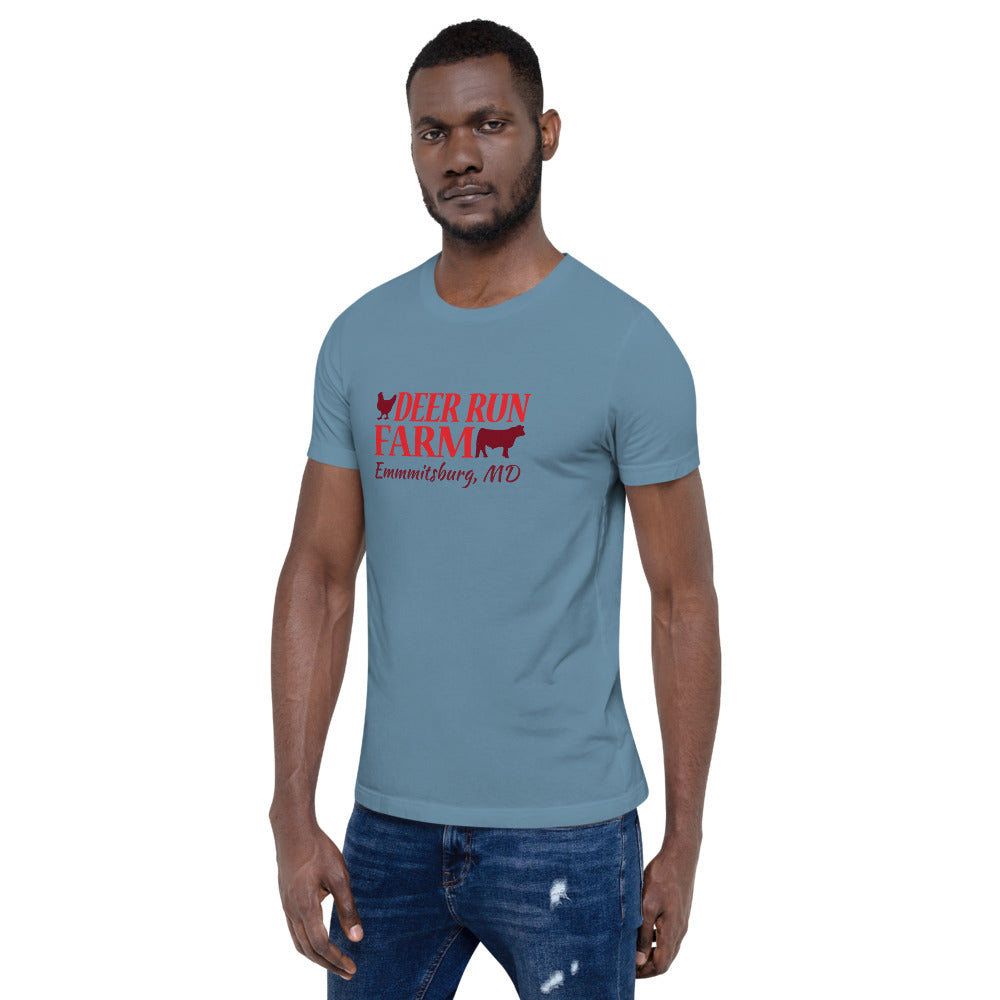 Short-Sleeve Unisex Deer Run Farm T-Shirt