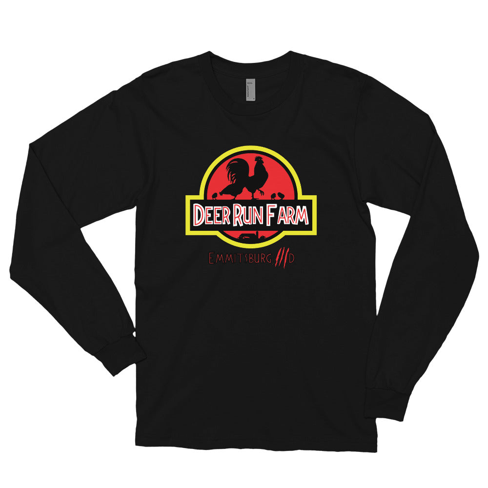 Long sleeve, Unisex, Jurassic DRF Logo t-shirt