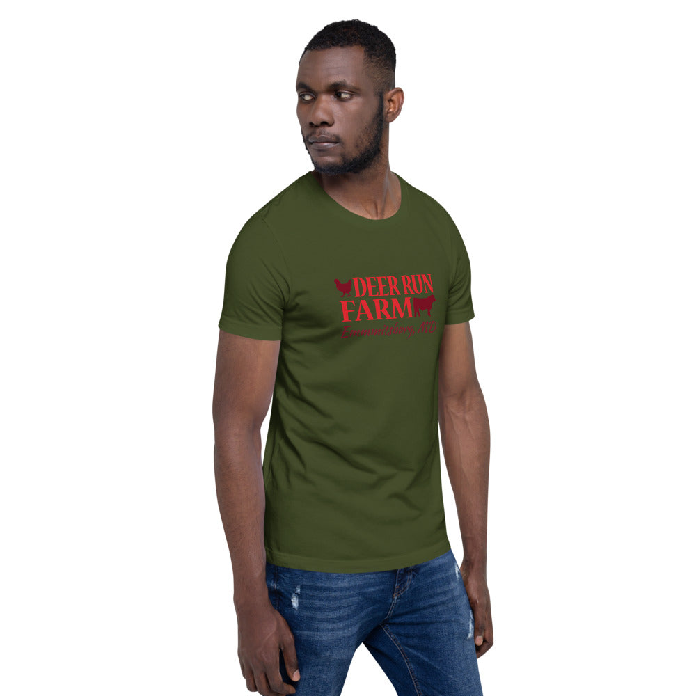 Short-Sleeve Unisex Deer Run Farm T-Shirt
