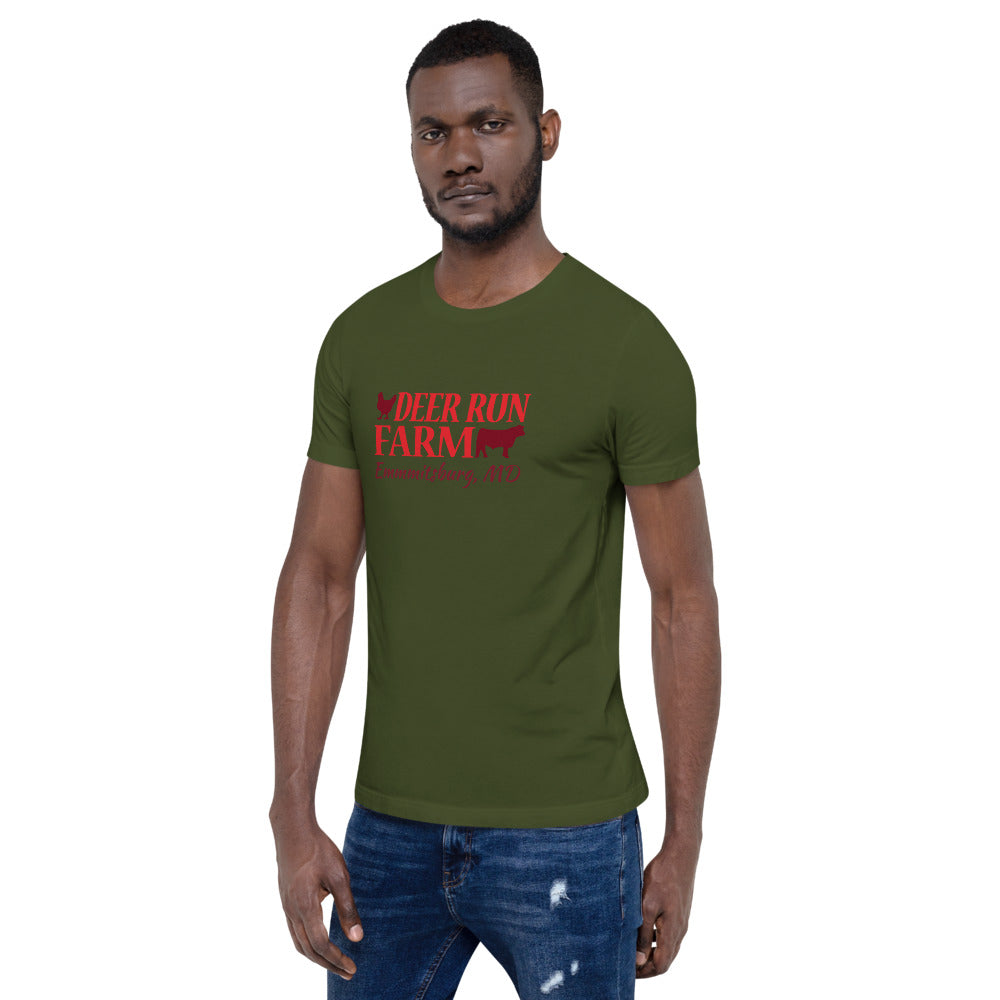 Short-Sleeve Unisex Deer Run Farm T-Shirt