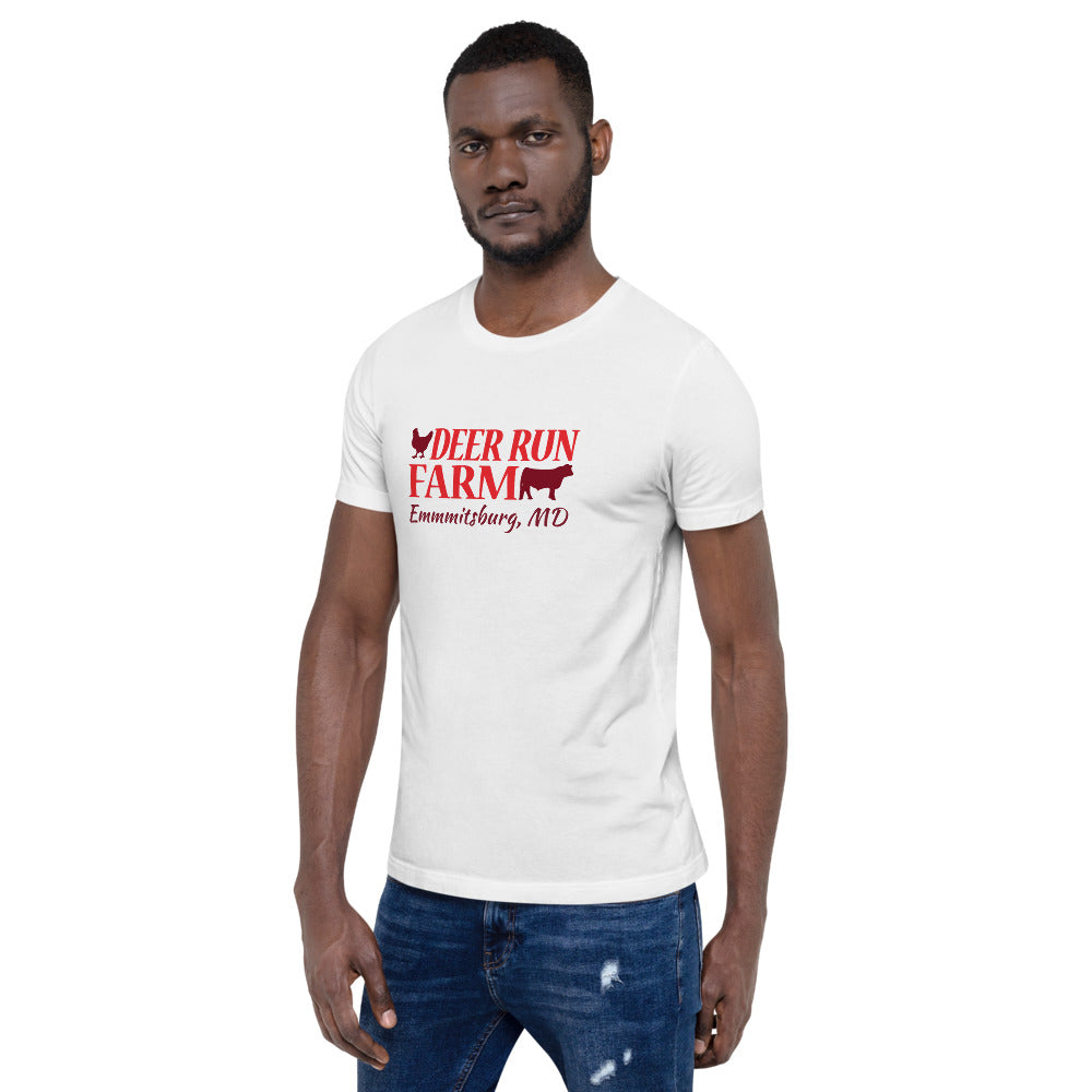 Short-Sleeve Unisex Deer Run Farm T-Shirt
