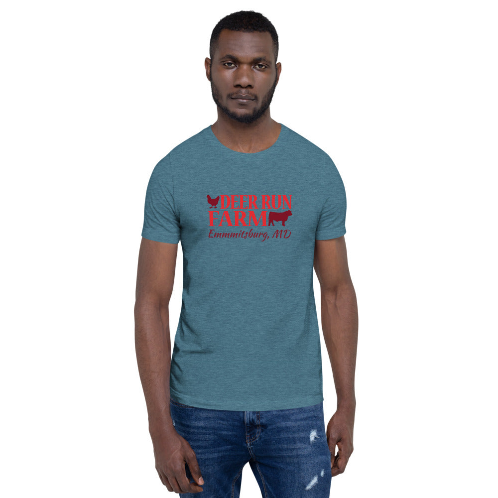 Short-Sleeve Unisex Deer Run Farm T-Shirt