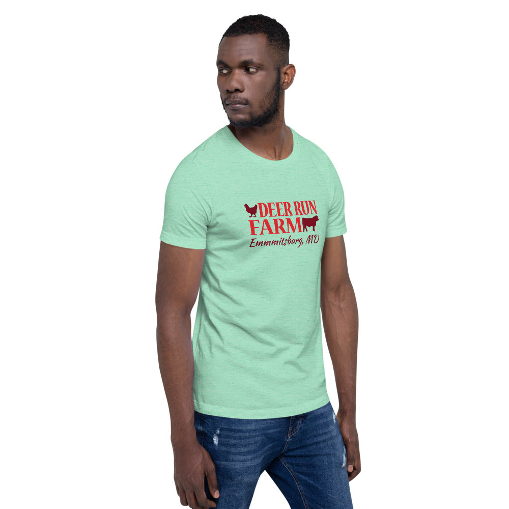Short-Sleeve Unisex Deer Run Farm T-Shirt