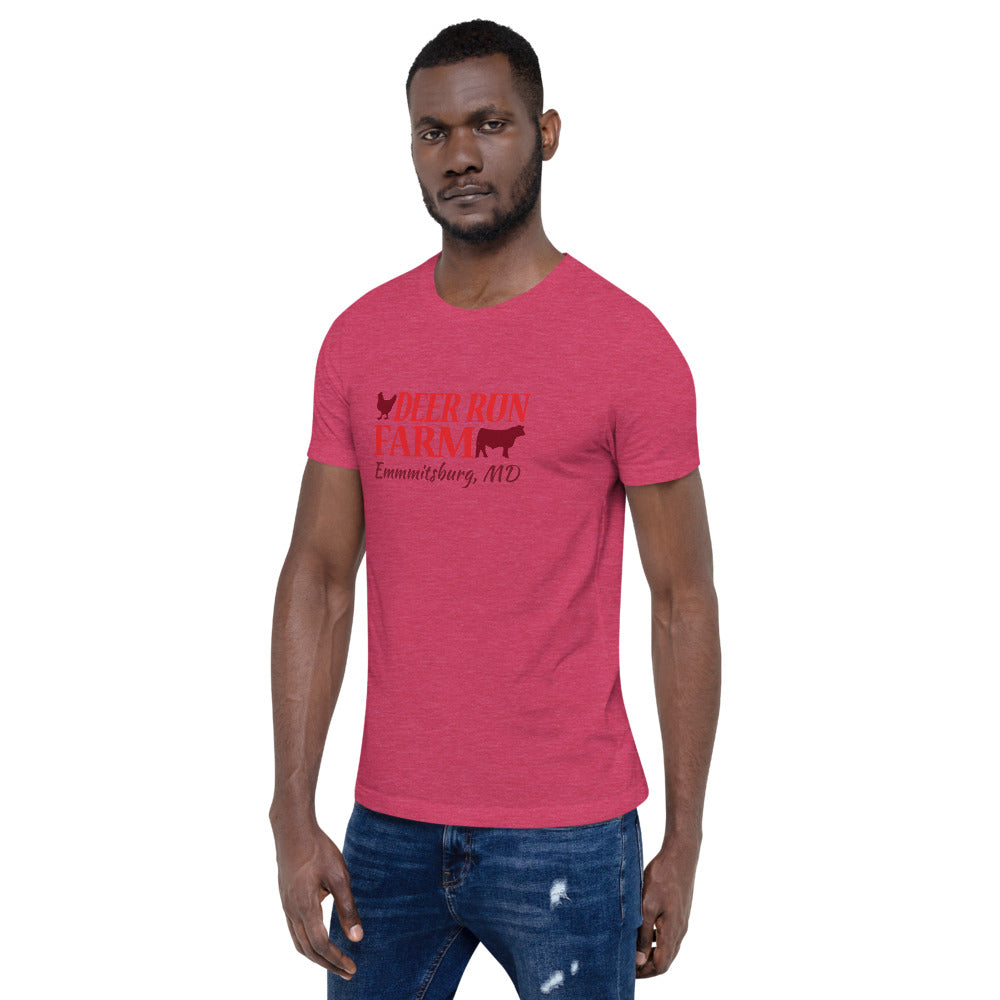 Short-Sleeve Unisex Deer Run Farm T-Shirt