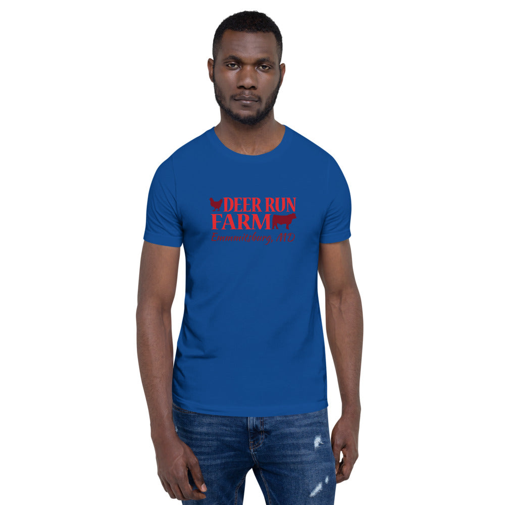 Short-Sleeve Unisex Deer Run Farm T-Shirt