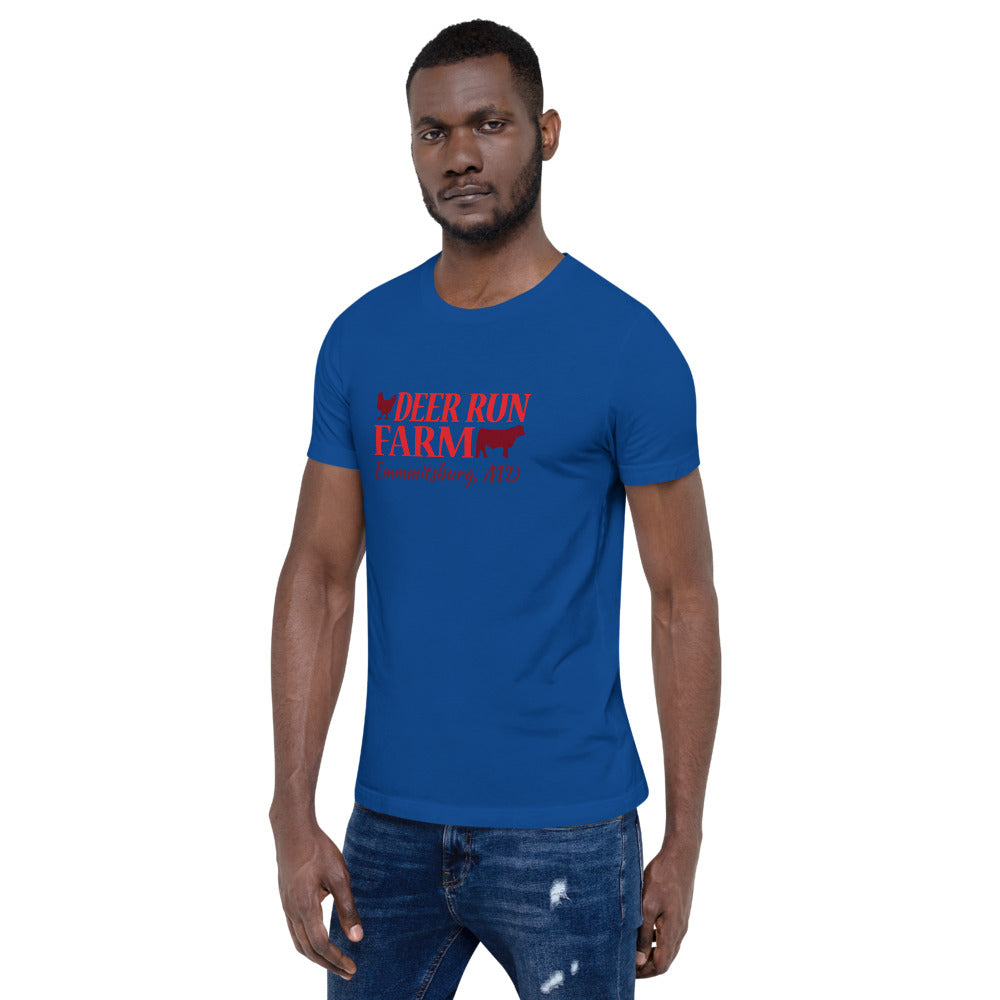 Short-Sleeve Unisex Deer Run Farm T-Shirt