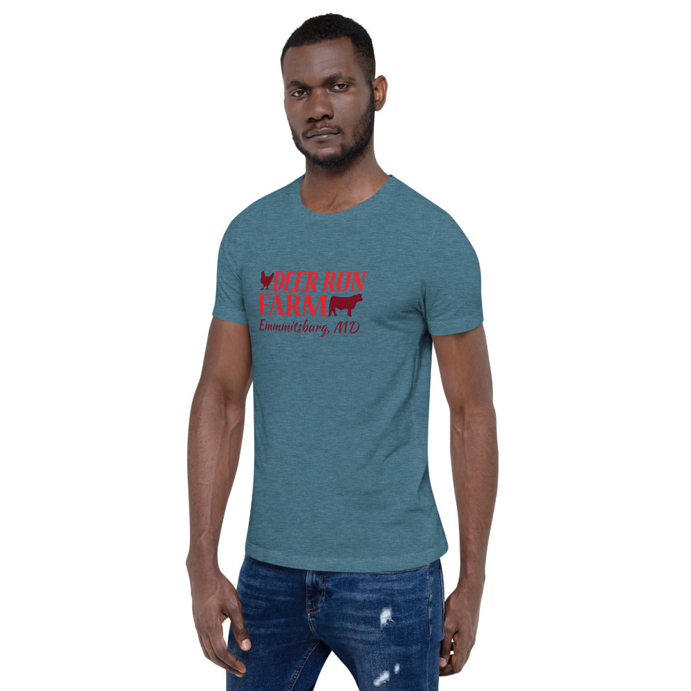 Short-Sleeve Unisex Deer Run Farm T-Shirt