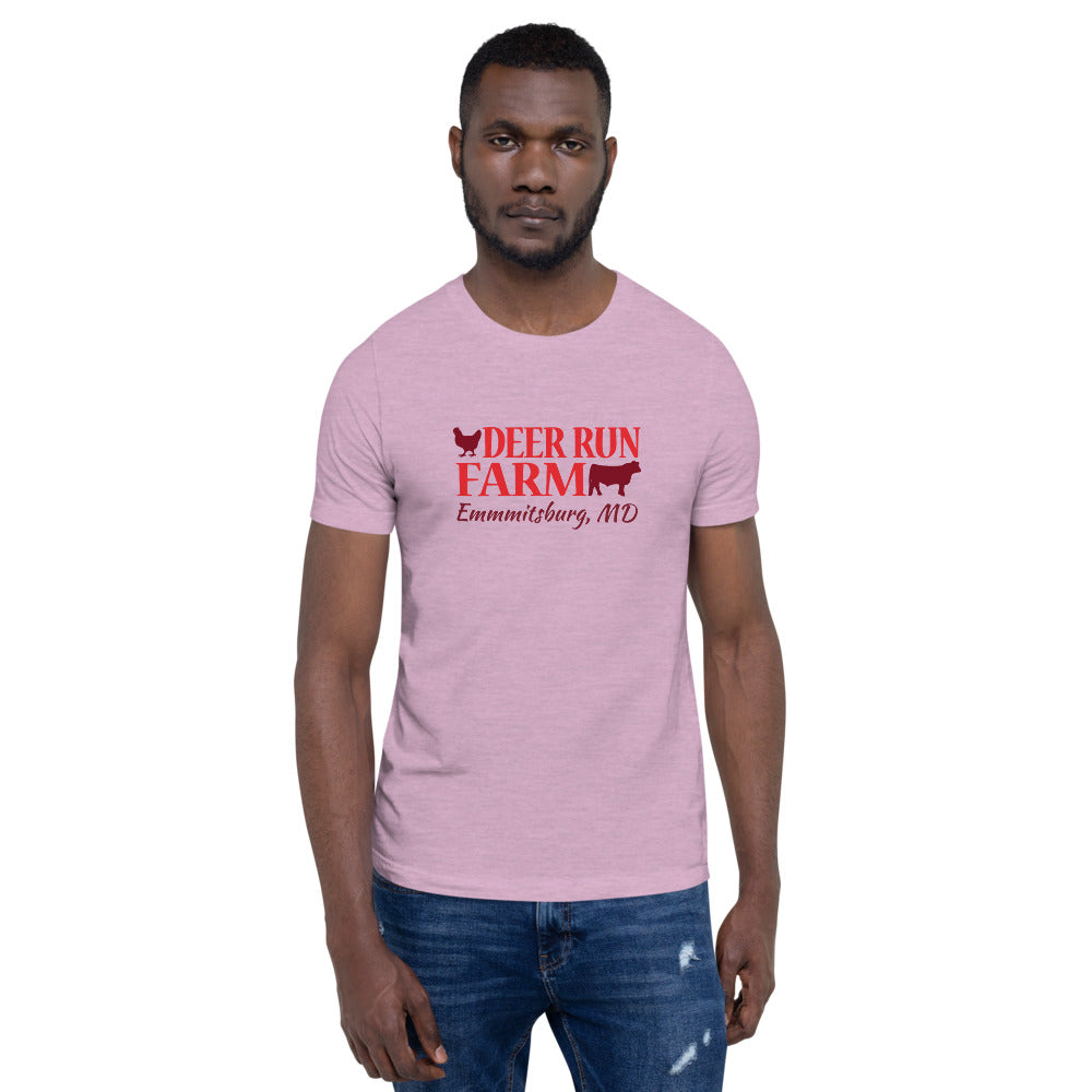 Short-Sleeve Unisex Deer Run Farm T-Shirt