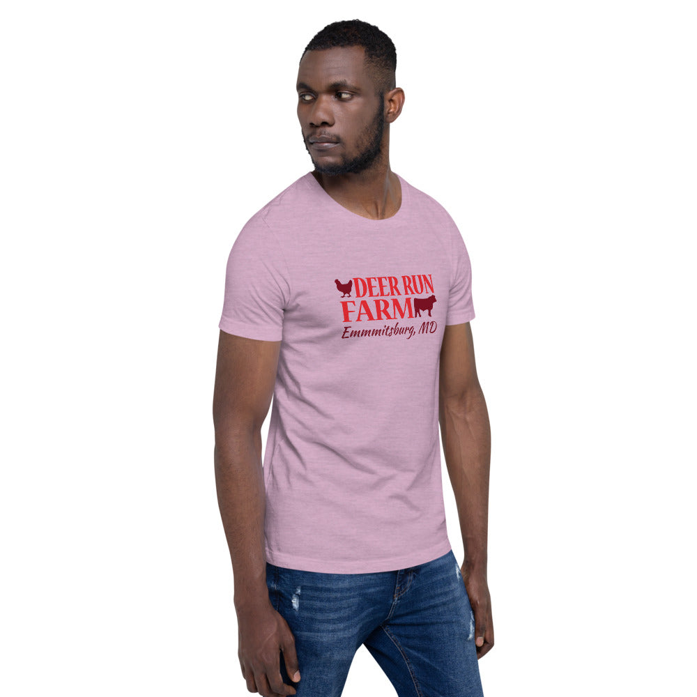 Short-Sleeve Unisex Deer Run Farm T-Shirt