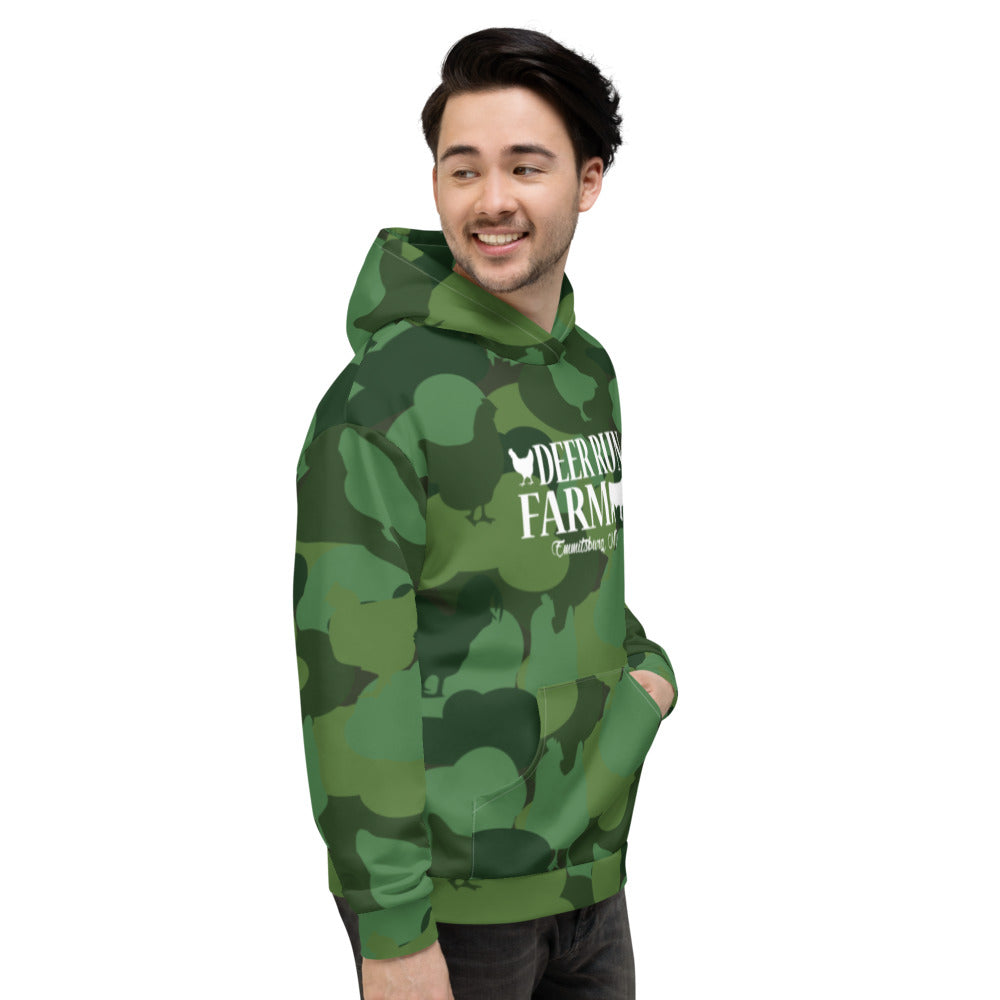 Unisex Chicken Camo Hoodie