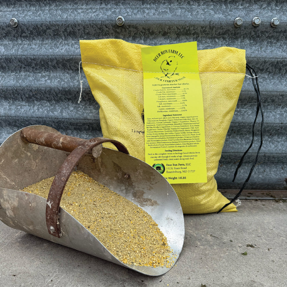 Starter Chicken Feed – Deer Run Farm