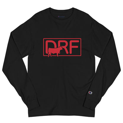 DRF Abbreviated Beef Logo Champion Long Sleeve Shirt