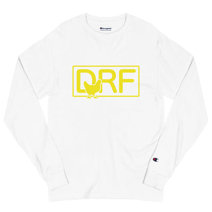 DRF Abbreviated Chicken Logo Champion Long Sleeve Shirt