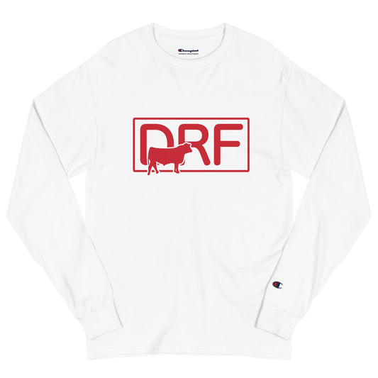 DRF Abbreviated Beef Logo Champion Long Sleeve Shirt