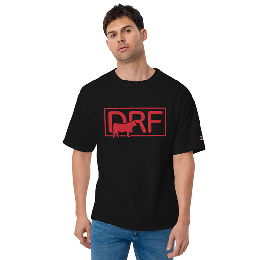 DRF Abbreviated Beef Logo Champion T-Shirt