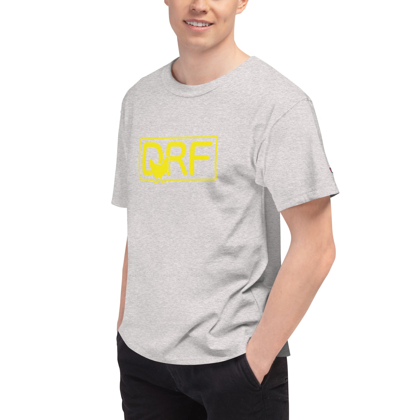 DRF Abbreviated Chicken Logo Champion T-Shirt