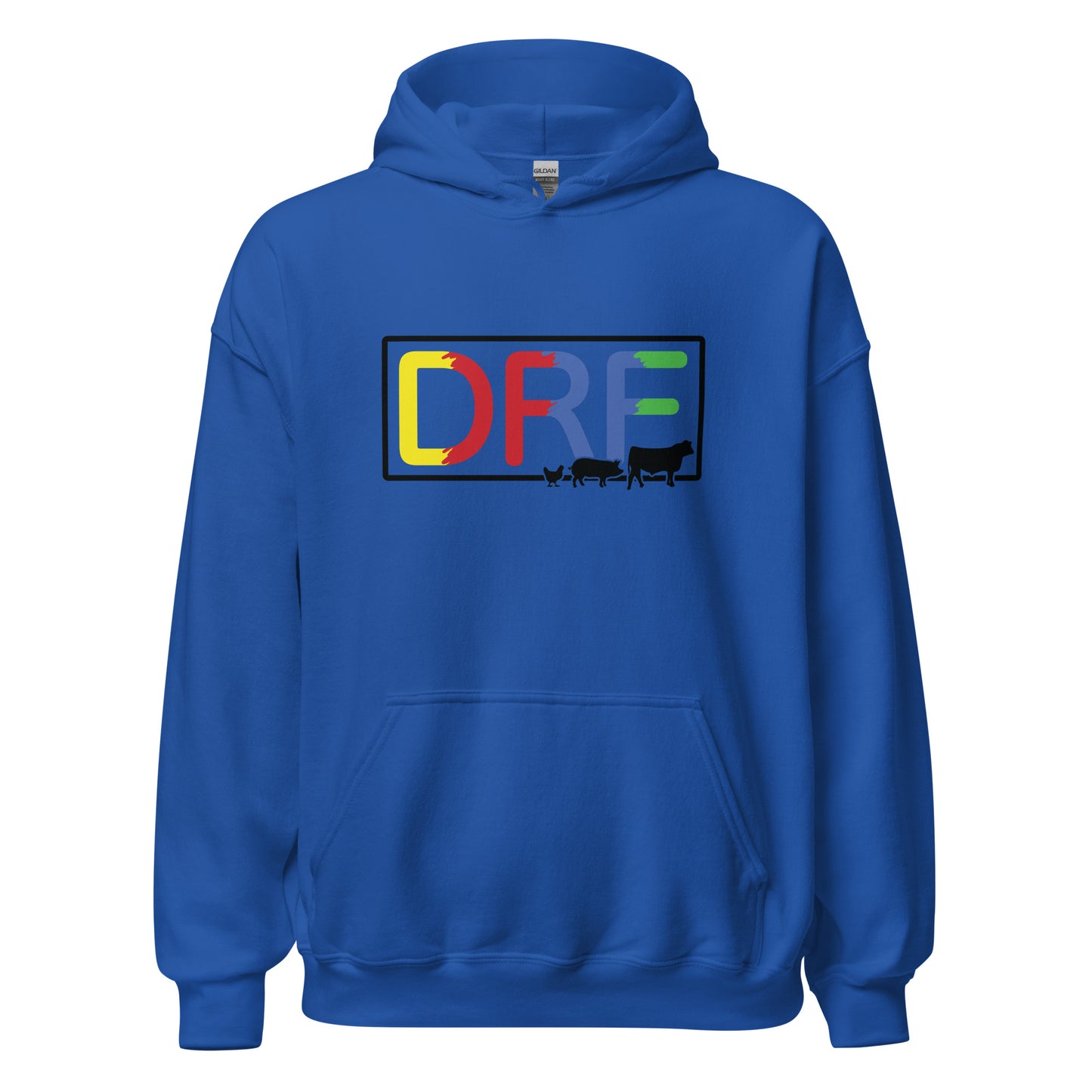 DRF Abbreviated Logo Unisex Hoodie