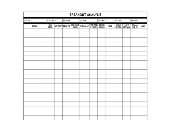 Breakout Analysis Worksheet
