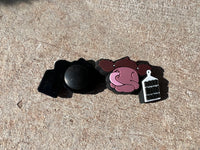 DRF Cow Croc Charm