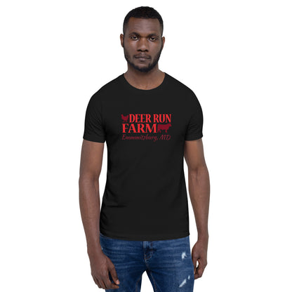 Short-Sleeve Unisex Deer Run Farm T-Shirt