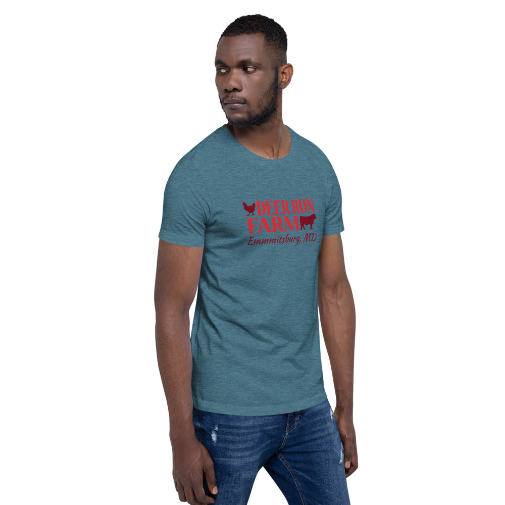 Short-Sleeve Unisex Deer Run Farm T-Shirt