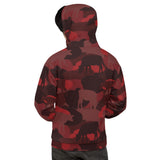 Unisex Cow Camo Hoodie