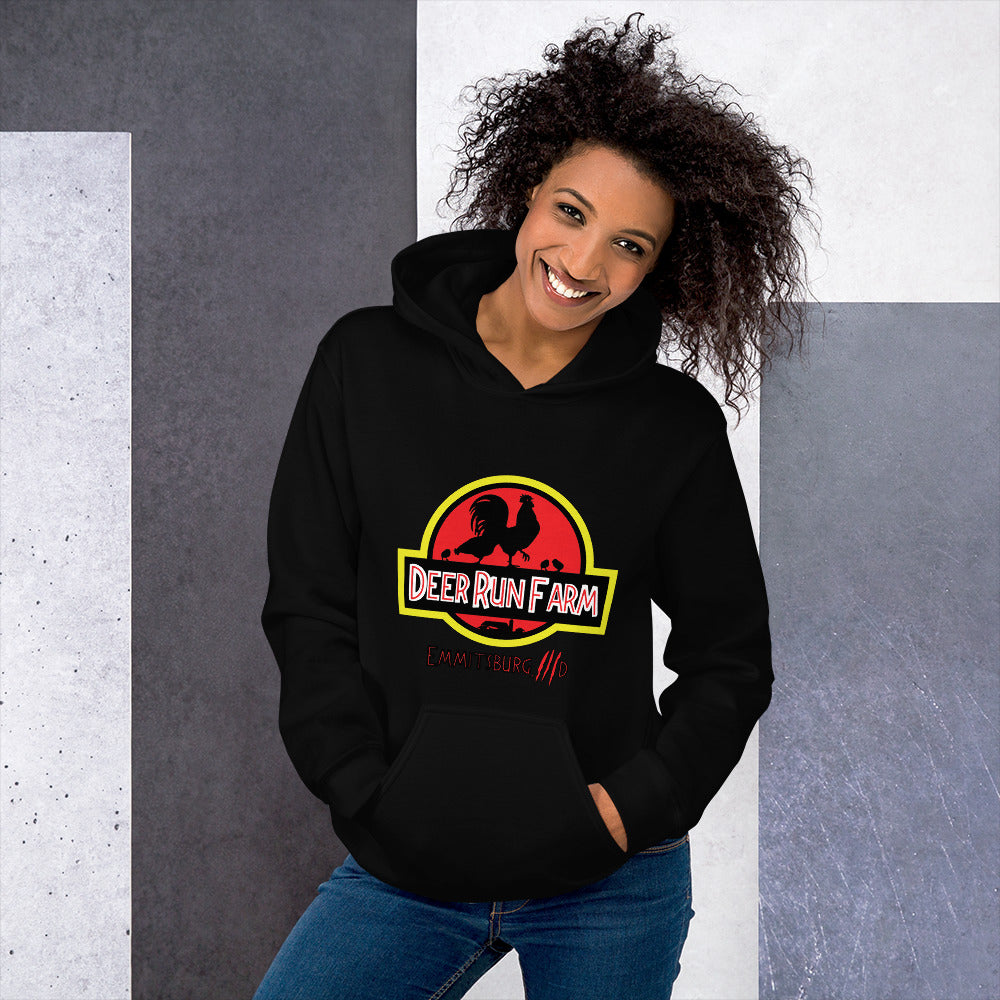 Unisex, Jurassic DRF Logo Hoodie