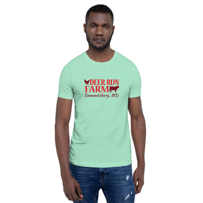 Short-Sleeve Unisex Deer Run Farm T-Shirt